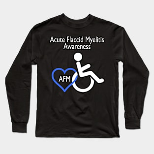 Acute Flaccid Myelitis Awareness Long Sleeve T-Shirt